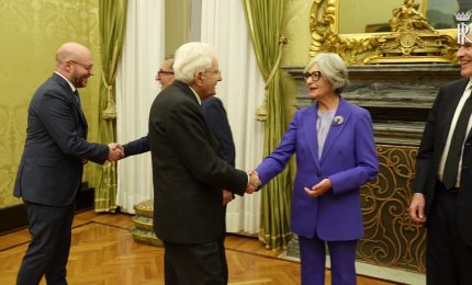Mattarella alla presentazione dei discorsi parlamentari di Napolitano