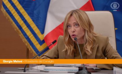 Meloni "No alla narrazione di chi contrappone il pacifismo alle forze armate"