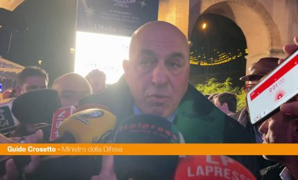 Crosetto "L'Italia tenta di creare le condizioni affinché le guerre finiscano"