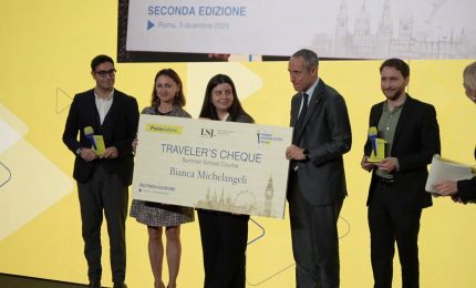 Premio giornalistico Tg Poste, Bianca Michelangeli vince la seconda edizione