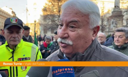 Vigile del fuoco torna a Piazza Fontana dopo 56 anni "Non dimenticherò mai"