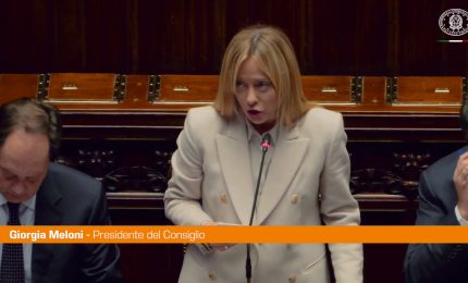 Meloni "Non intendiamo abbandonare l'Ucraina"