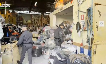 Ercolano, sequestrato opificio abusivo contenente oltre 65 tonnellate di rifiuti
