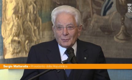 Mattarella riceve al Quirinale i vincitori del Premio Leonardo