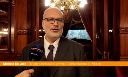 Teatro Massimo Palermo, De Luca "I nostri ragazzi ambasciatori di cultura"
