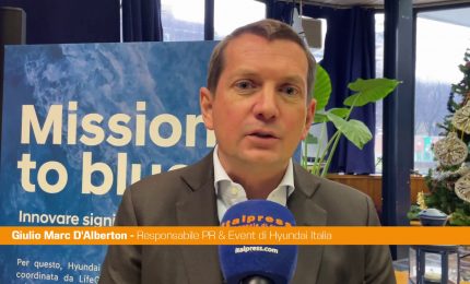 Marc D'Alberton "Con Mission to Blue Hyundai entra in Water Defenders Alliance"