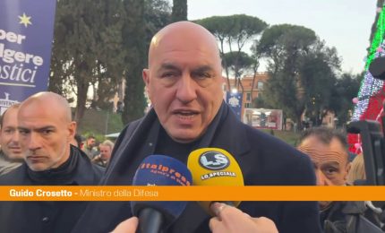 Ucraina, Crosetto "L'Europa deve fare di tutto per ottenere una pace giusta"