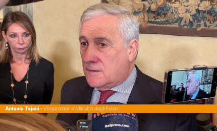 Tajani "Disponibili a collaborare con Usa, Nato e alleati per industria difesa"
