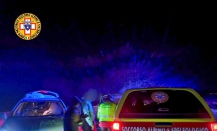 Etna, soccorse due famiglie con bambini e neonato sorprese da tormenta di neve