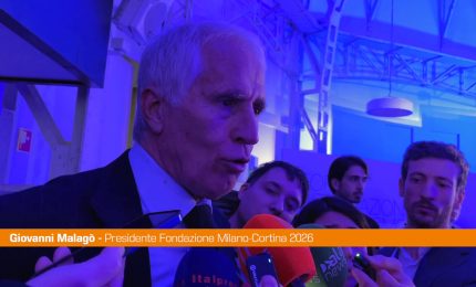 Milano-Cortina, Malag&ograve; "Viaggio torcia un successo senza precedenti"