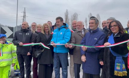 A Lecco inaugurato il nuovo Ponte Manzoni, opera per la mobilit&agrave; olimpica