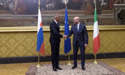 Fontana ha ricevuto il presidente del Consiglio Nazionale slovacco Rasi