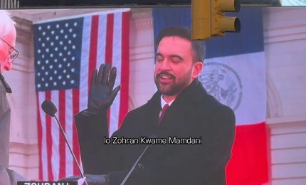 Mamdani si insedia come sindaco di New York "Scriviamo una storia nuova"