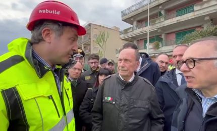 Webuild all'opera nel Messinese dopo ciclone, illustrati interventi a Schifani