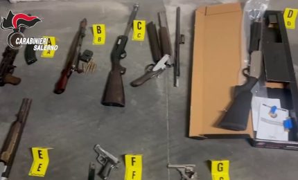 Agro Nocerino, tre arrestati per droga, armi e ordigni esplosivi