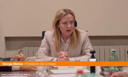 Niscemi, Meloni "Non ripetere il '97, lavorare insieme per risposte rapide"