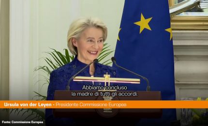 Ue-India, von der Leyen "Cooperazione &egrave; migliore risposta alle sfide globali"