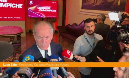 Milano-Cortina, Zaia "Verona e l'Arena protagonisti, legacy a 360 gradi"