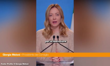 Meloni "Gioia per liberazione di Trentini e Burl&ograve;, al lavoro col Venezuela"