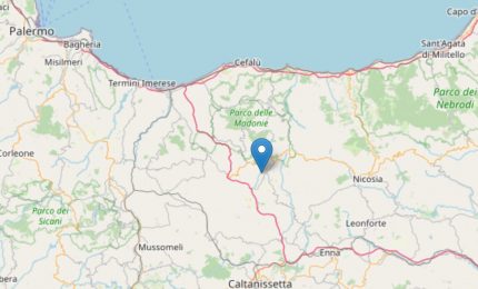 Scossa di terremoto nel Palermitano, sisma di magnitudo 3.1 a Blufi