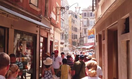 Turismo straniero da record in Italia