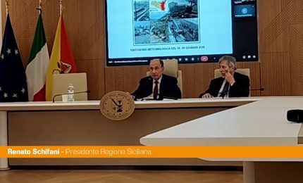 Maltempo, Schifani "Deliberato stato di calamit&agrave; naturale, faremo nostra parte"