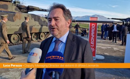 Leonardo, Perazzo "La torretta per Lynx &egrave; un sistema innovativo evoluto"