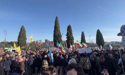A Roma manifestazione per l'Iran dei Radicali, le immagini
