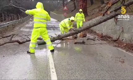 Maltempo, Anas al lavoro dopo esondazioni, frane e allagamenti in Sicilia