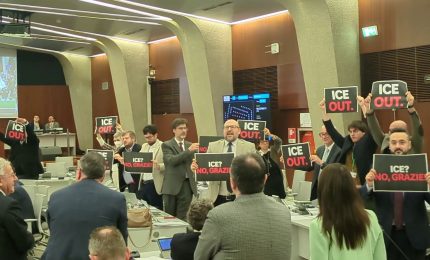 Opposizioni protestano in Regione Lombardia contro presenza ICE a Milano-Cortina
