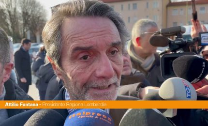 A Linate le salme delle vittime di Crans Montana, Fontana "Momento straziante"