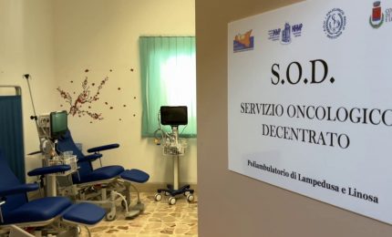 A Lampedusa prime terapie oncologiche erogate sull&rsquo;isola