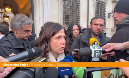Maltempo, Todde "Prima stima dei danni in Sardegna intorno ai 200 milioni"