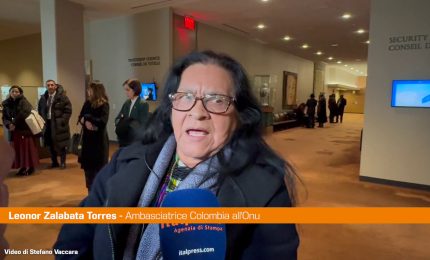 Onu, l'ambasciatrice della Colombia "Siamo qui per la pace"