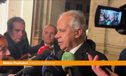 Piantedosi "Su ICE polemica sul nulla, non operer&agrave; mai in Italia"