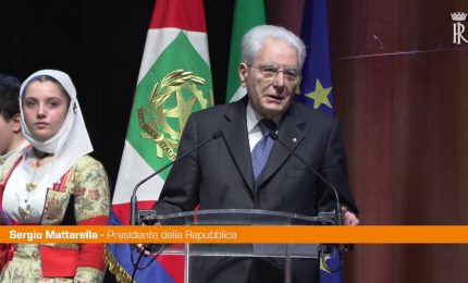 Mattarella "Riconoscenza per l'opera di Grazia Deledda, di perenne modernit&agrave;"