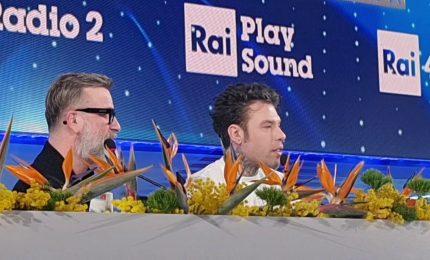 Sanremo, Fedez e Masini "La vittoria &egrave; che il brano arrivi alle persone"