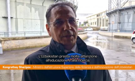 Uzbekistan, Sharipov "Legami forti con le Universit&agrave; italiane"