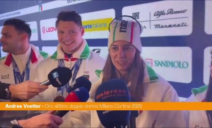 Slittinisti a Casa Italia "Abbiamo fatto la storia"