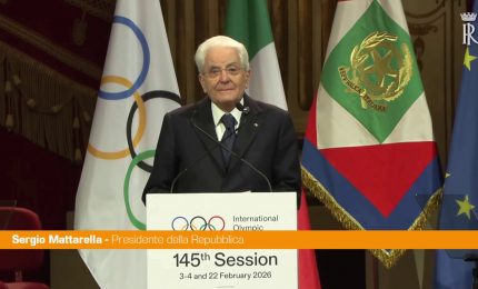 Milano-Cortina 2026, Mattarella "La tregua olimpica sia rispettata ovunque"