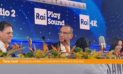 Sanremo, Conti "Festival in ottime salute. Il futuro? Si scoprir&agrave; stasera"