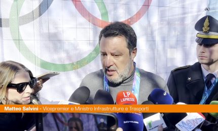 Milano-Cortina, Salvini "L'Italia sta offrendo il meglio di s&eacute; al mondo"