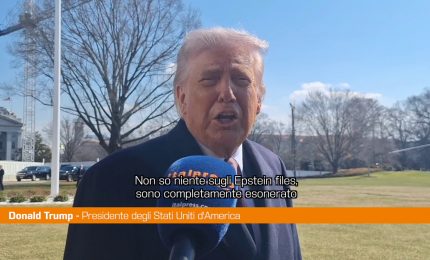Trump "Epstein Files? Non so nulla"