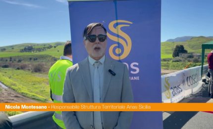 Sicilia, l'Anas riapre il ponte Dittaino lungo la SS192