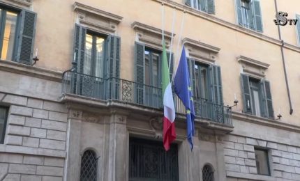 Giorno del Ricordo, al Senato bandiere a mezz'asta: le immagini