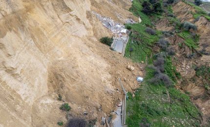 Frana Niscemi, la Regione attiva il monitoraggio tecnico-scientifico Ingv e Ogs