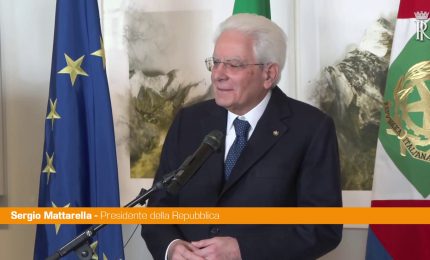 Mattarella inaugura Casa Italia a Milano "E' una porta d'ingresso per il Paese"