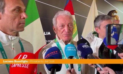 Buonfiglio "Squadra forte, stiamo rendendo fieri e orgogliosi gli italiani"