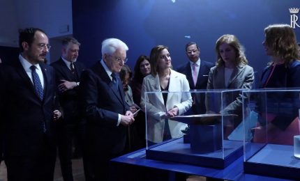Mattarella a inaugurazione mostra su identit&agrave; condivise tra Cipro e Italia