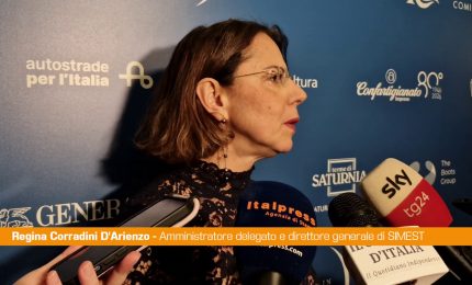 Corradini D'Arienzo "L'export cresce nonostante dazi, mantenere la barra dritta"